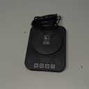 Sourdough Starter Warmer Mat - 24H Timer - Precise 1F Thermostat Control (70-100F) - Smart Memory Warming On/Off - Fits Jars Up to 40oz - Perfect for Home Baking (Black)