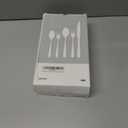 HIKAA Forged Silverware Set Stainless Steel Flatware Set,Service for 8,Matte Satin Polished Cutlery Set,Dishwasher Safe (Gold, 40PCS)