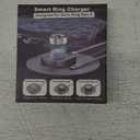 Charger Compatible with Oura Ring Gen 4/Oura Ring Gen 4 Ceramic Size 7, Fast Charging Dock with USB-C Cable