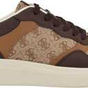 Guess Men's Carmino (11.5, Brown Logo Multi 210)