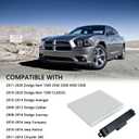 68406048AA Cabin Air Filter & Cabin Filter Access Door Compatible with Dodge Ram 1500 2500 3500 4500 5500, Chrysler Replace 68052292AA 68318365AA 5058693AA Cabin Air Filter Retrofit Kit