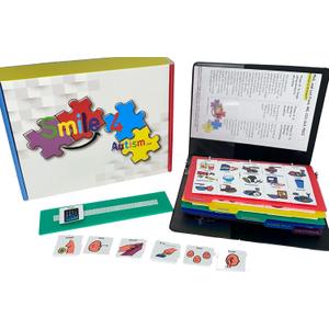 Visual Communication Book,162 ASD Photo Picture Cards: Autism Language Vocabulary, Speech Articulation Therapy, ADHD & Apraxia Learning (Small)