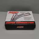 MSD 35593 Super Conductor Spark Plug Wire Set, Black
