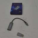 Video Capture Card, Video Recording Card Wonderful 4K HDMI to 1080P USB C for Gaming Streaming TV Recorder, for Windows Mac OS System with USB C Adapter to Adjust PS4, Switch, Xbox1 (Grey)