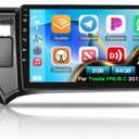 [2+64G] NHOPEEW Car Stereo for Toyota Prius C 2012 2013 2014 with Wireless Carplay and Android Auto - 9 Inch Touchscreen Android Car Radio - DSP/WiFi/GPS/SWC/Bluetooth + AHD Backup Camera