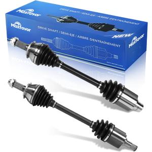Maxfavor CV Axle Front FWD Replacement for Honda Civic 2006 2007 2008 2009 2010 2011 2.0L Si/MUGEN Si 4Cyl Manual, 2 pcs CV Axle Joint Shaft Assembly Driver and Passenger Side