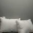 Beckham Hotel Collection Bed Pillows King Size Set of 2 - Down Alternative Bedding Gel Cooling Big Pillow for Back, Stomach or Side Sleepers (White)
