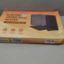 Under Desk Heater with Heated Floor Mat - Personal Portable Space Heaters Indoor - Foot Warmer with 12H Timer & 8 Heat Levels - Foot Control, for Home Bedroom Office (Black)