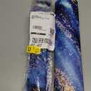 4-in-1 Large Gaming Mouse Pad, Keyboard Wrist Rest Pad & Wrist Support Mousepad Set, Extended Desk Pad Waterproof Desk Mat for Home Office Study Game - Purple Marble