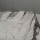 Enkosi Loofah Non-Slip Shower Mat - Shower Floors, Bathtub, Bathrooms, Wet Areas - Cushioned Bath Mat with Drain Holes - Quick Dry PVC, Secure Safety Pad Without Suction Cups (Marble Grey 32x24)