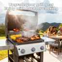 QuliMetal Stainless Steel Warming Rack for Weber Spirit 300, Grill Parts for Weber Spirit 2 300 Series Grills with Front Control Knobs, 7641 Upper Rack for Weber Genesis Silver Gold B/C Grills