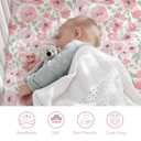 Little Grape Land Crib Sheets for Boys and Girls 2pk Baby Crib Fitted Sheet for Standard Size Crib and Toddler Mattress Super Soft Baby Sheet, Daliah