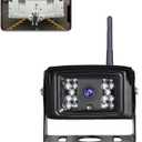 Wireless Backup Camera, LASTBUS 2.4Ghz WiFi Backup Camera Night Vision Wide View Angle IP69 Waterproof WiFi Rear View Camera for iPhone iPad Android Smartphone for Trailer Car Bus RV Camper Truck