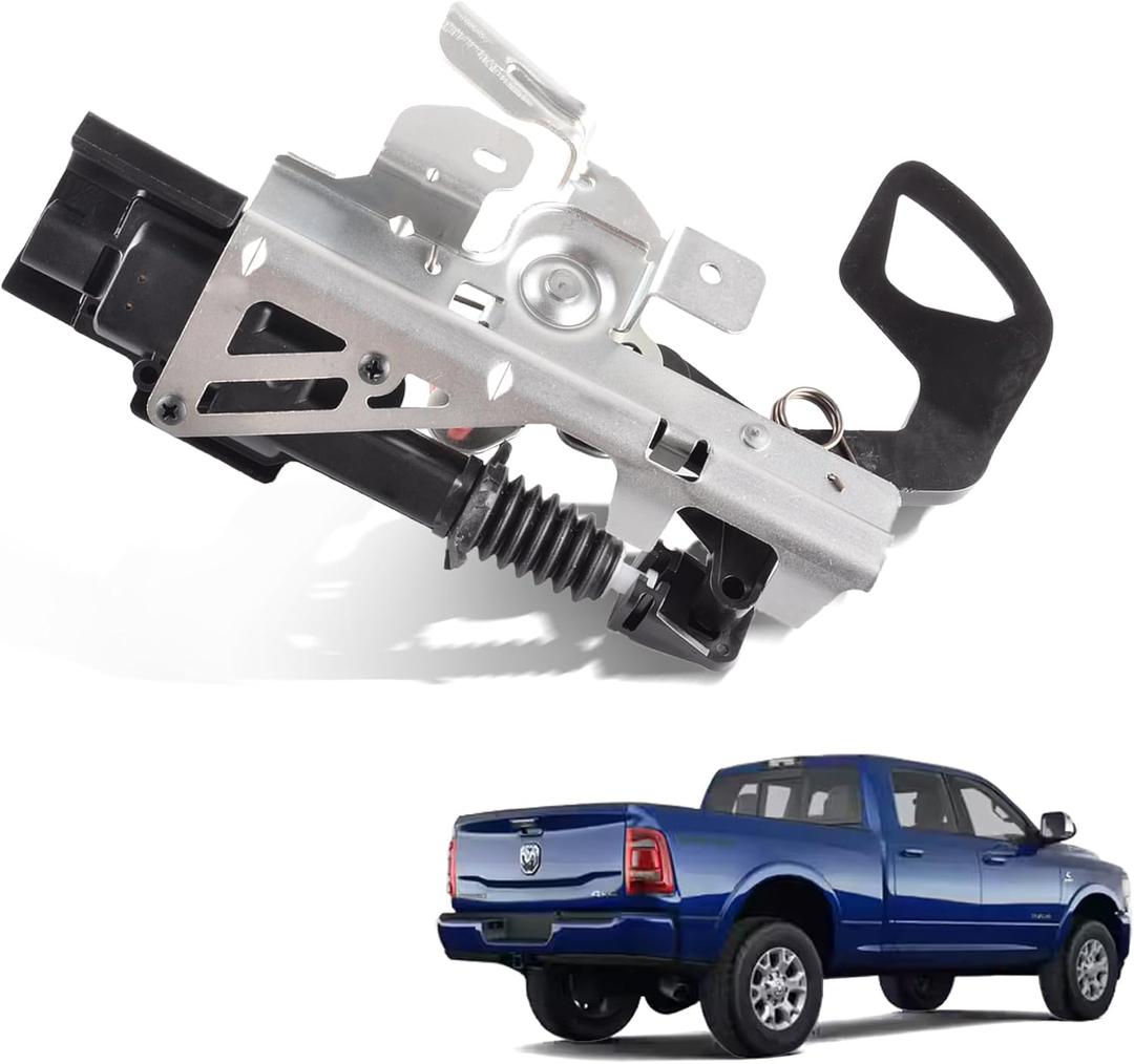 Tailgate Lock Latch Actuator Compatible for 2013-2020 Ram 1500, 2019-2022 Ram 1500 Classic, 2013-2018 Ram 2500 3500 Rear Tailgate Door Control Unit Replace 68093354AD