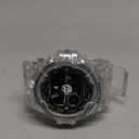 Watch for Men Watch Men Digital Sports Watch Large Digital Analog Dual Display Waterproof Watches with 3 Alarms Countdown Stopwatch Date Dual-Time LED Light Multifunctional Military Wrist Watches (Transparent)