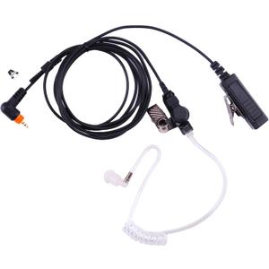 Earpiece Headset Compatible with SL300 SL7550 7580 SL4000 SL3500e SL1K SL1M Walkie Talkie 2 Way Radio,with Acoustic Tube Earpiece and Mic PTT (1 Pack)