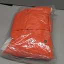 KYEESE Dog Coat Warm Pet Winter Puffer Coat with Leash Hole Waterproof Dogs Jacket with Fleece Lined Windproof Dog Coats for Small Dogs Thick Pets Clothes with Pocket Soft Pet Sweater for Cold Weather (X-Large, 05#Orange)