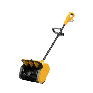 12" Cordless Snow Shovel Compatible with Dewalt 20V Max Battery(NO Battery) Electric Snow Shovel with Directional Plate & Adjustable Front Handle, Cordless Snow Blower for Driveway/Patio (Yellow, A)