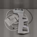 Hibbent Bidet Attachment for Toilet, Self Cleaning Dual Nozzle, Hot & Cold Water Spray Non-Electric Mechanical Bidet Toilet Seat for Rear or Female Washing Sanitizing, Adjustable Water Pressure, White