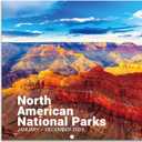 2026 Calendar - 2026 Wall Calendar - National Parks Wall Calendar 2026, Jan - Dec 2026, 12" x 24" (Open), Hanging Hook, Blocks and Holidays - Beautiful National Parks