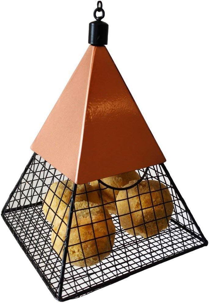 Wildlife Sciences Suet Feeder Geo Pyramid for Suet Balls