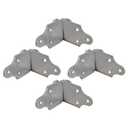 4 Sets Utility Trailer Wood Panel Side Corner Bracket, for Stake Body Latch Rack Gate Connector - 8 Pack, 4 Joints (4 Sets)