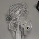 Kitchen Mixers Accessories 3-Piece Including K5AB Coated Flat Beater&K5ADH Dough Hook for Kitchen Stand Mixer&K5AWW Wire Whip for k-i-t-c-h-e-n-a-i-d k5a Tilt-Head Stand Mixer Attachments MIFLUS