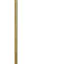 OBright Dimmable LED Pharmacy Floor Lamp, 12W LED, Full Range Dimming, 360 Degree Swing Arms, Adjustable Heights, Standing Lamp for Reading, Sewing, and Craft, ETL Listed, Antique Brass (Gold)