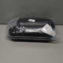 Ear Piercing Pillow for Side Sleepers with an Ear Hole for CNH and Ear Pain Ear Inflammation Pressure Sores, Cotton and Polyester Adjustable Filling Washable and Adjustable Ear Guard Pillow, Black (Balck)