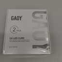 GAOY 16ml 2 Pcs Glassy Gel Top Coat and Base Coat Set,No Wipe Foundation Combination for UV Light Cure Nail Polish