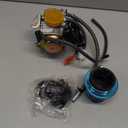 PD24J GY6 150cc Carburetor Compatible for Moped ATV Go Kart Scooter 125cc 150cc 4-Stroke 150cc Engine Kazuma Taotao Roketa SunL Baja Eagle Chinese Go Kart GY6 Carb with Air Fuel Filter