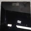 Smart Scale for Body Weight Digital Bathroom Scale with Temperature Indication Corner Design Highly Accurate Body Weight Scale Black Body Fat Scale with Blue LCD Backlight Display 400Lb/180kg