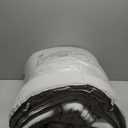 COHOME Oversized King Size Comforter, All-Season Quilted Down Alternative Duvet Insert, Luxury Hotel GentleSoft Comforter with Anti-Clump Tech & 8 Tabs - Reversible - Light Grey 98 x116 inches