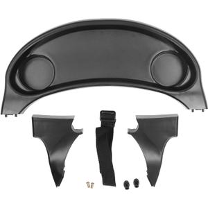 Stroller Snack Tray Stroller Cup Holder, Comfortable Quick Installation Baby Toddler Tray Attachment for Snacks On