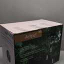 AYTPU Solar Powered Led Chandelier Lights Outdoor Waterproof Hanging, Solar Light for Shed Interior, Gazebo, Home, Garden, Backyard, Pergola, Tree, Canopy, Window Decor (3Pcs LED Bulb)