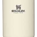 STANLEY IceFlow Stainless Steel Tumbler with Straw - Vacuum Insulated Water Bottle for Home, Office or Car - Reusable Cup with Straw Leak Resistant Flip - Cold for 12 Hours or Iced for 2 Days (Cream)