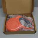 Fida Retractable Dog Leash, 16ft Heavy Duty Pet Walking Leash for Medium/Large Dog up to 110 lbs, Tangle Free. One-Hand Brake (Large, Orange)