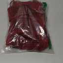 Fesciory Christmas Stockings, 2 Pack 18 Inches Cable Knitted Large Size Stocking Gifts & Decorations for Family Holiday Xmas Party (Red 18in) (Burgundy)