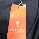 WEACZZY Women's Summer Short Sleeve Casual Dresses V-Neck Floral Party Dress with Pockets XL
