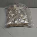 Gonetre 2 Pack Glitter Christmas Ornaments Christmas Tree Decorations 70Pcs Per Pack Xmas Ball Ornaments Plated Snowman Snowflakes Xmas Tree Hanging Decorative Balls for Home (White and Gold)