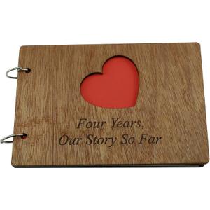 1 Year Our Story So Far - Scrapbook, Photo album or Notebook Idea For 1st Anniversary
