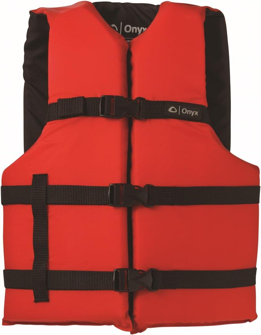 Onyx General Purpose Boating Life Jacket One Size