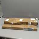 BOZWELL Bathroom Lavatory Towel Rack with Two Towel Bars,24-Inch Towel Shelf with Towel Bar, Towel Holder 1011-GR-60 (Modern Gray Finish)