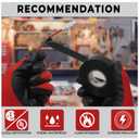 SWRT 12 Pack UL/CSA Listed Black Electrical Tape 7 mils -600V, 0.75 in x 66 FT Electric Tape Flame Retardant, Strong Adhesive, for Home DIY Electrical Repairs Professional Installations