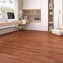 Hilarious Peel and Stick Vinyl Floor Tiles, Red Mahogany Wood 36 PCS 54 Sq.Ft Waterproof Stick On Flooring Self Adhesive Vinyl Flooring Stick on Tiles Vinyl Plank DIY for Bathroom Kitchen Living Room
