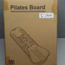 Pilates Board,Multifunctional Rebound Abdominal Board,Foldable Pilates Reformer Set, Ab Core Trainer Machine,Ab Exercise Board,Abs Workout Equipment for Women Home Gym Equipment (Purple)