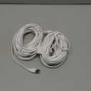 Itramax 30FT Ring Camera Extension Cord 2Pack,USB Extension Cable White Compatible with WYZE Cam V4 V3 V2,OG,Blink 4,Blink XT,Mini 2,Google Nest,Flat Weatherproof Power Extender Charging Cable Wire