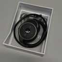 RTUSIA Small Bluetooth Headphones Wrap Around Head  Sports Wireless Headset with Built in Microphone and CrystalClear Sound, Foldable and Carried in The Purse, and 12Hour Battery Life, Black