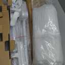 ComfyBumpy 1-Pack Bed Rail for Toddlers 55.5" L x 19.5" H | Toddler Bed Rails for Twin, Full, Queen & King Mattress Size | Swing Down Rail Guard | Mattress Side Rail for Kids | Gray (Grey)