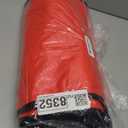 HOMEST Christmas Tree Storage Bag, Fits for 4.5-7 ft Xmas Artificials, Zippered Bag with Reinforced Carrying Handles and Wheels, Red (Bag Only)